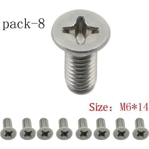8 Pack for Honda Acura Disc Brake Retaining Rotor Screws 8pcs Bolt Set 93600060140H