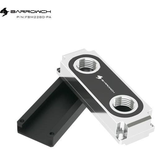 Barrow use for 2280、22110PCIE SATA Brass material M.2 block Water Cooling System Radiator FBM2280-PA