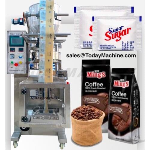Automatic Rotary Grain Seeds Particle Msg Sugar Coffee Tea Desiccant Granule Food Powder Packing Sealing Packaging Machine