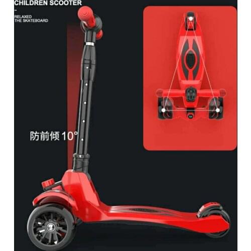 S Free Shipping Kids Foldable Scooter, 3 Wheels Folding Scooter, Child foldable kick scooter
