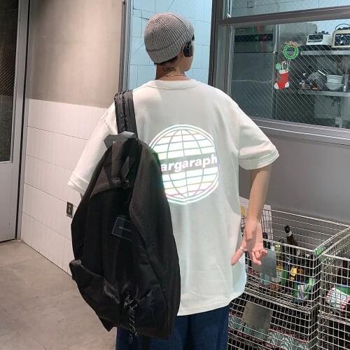 Fashion Summer Letter Printed Mens T-shirt Hip Hop Noctilucence Casual T shirt Mens Daily Clothing t-shirt for men S-4XL