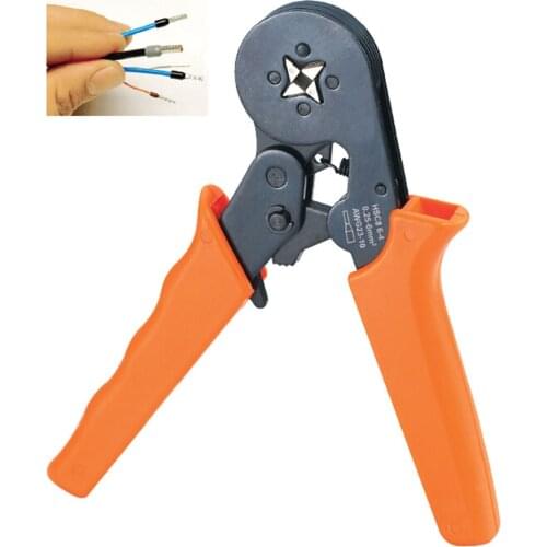 HSC8 6-4 MINI-TYPE SELF-ADJUSTABLE CRIMPING PLIER 0.25-6mm2 AWG 23-10 terminals crimping tools multi tool pliers