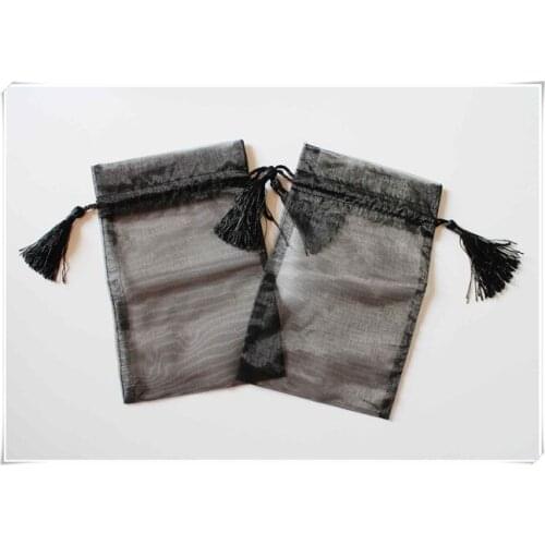 Customized logo organza gift bag Soap Organza drawstring pouch Wedding Jewelry Packaging