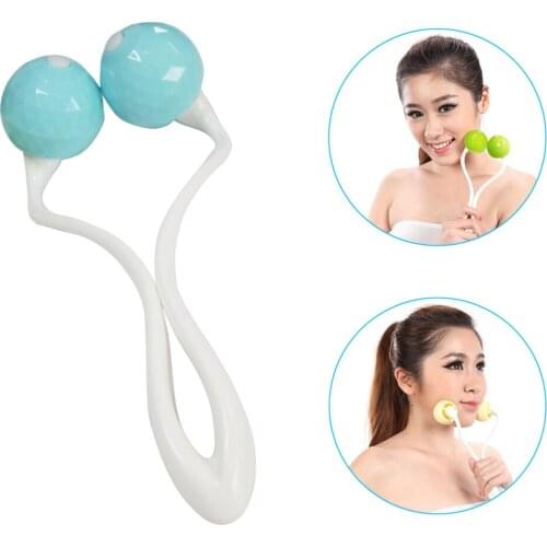 Thin Face Artifact Thin Face V Face Massager Double Chin Thin Muscle Massage Ball Skin compact roller massager