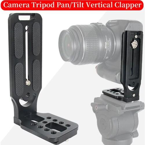 SLR Camera L-shaped Vertical Clapper Suitable For Canon Nikon Sony Micro Single Tripod Pan/tilt Horizontal Quick Release Plate