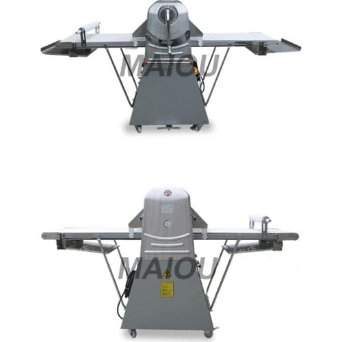 Pizza Dough Sheeter Table Top Puff Pastry Making Machine Sheeters Bakery Stainless Steel Pie Bread Shortening Machine