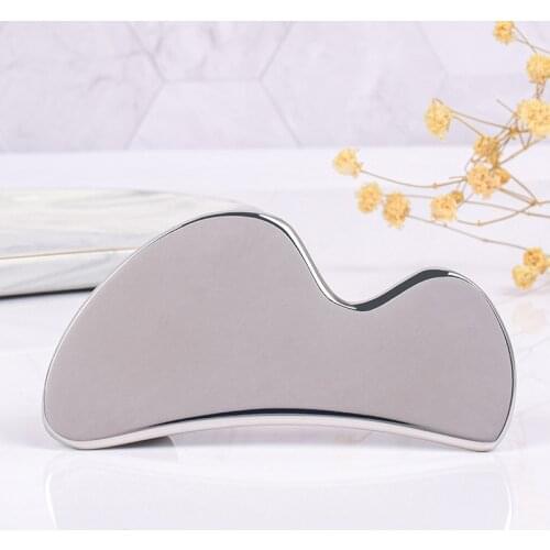 Stainless Steel Gouache Scraper Fascial Knife Deep Tissue Massage Muscle Relax Pain Relief IASTM Therapy Myofascial Care Gua Sha