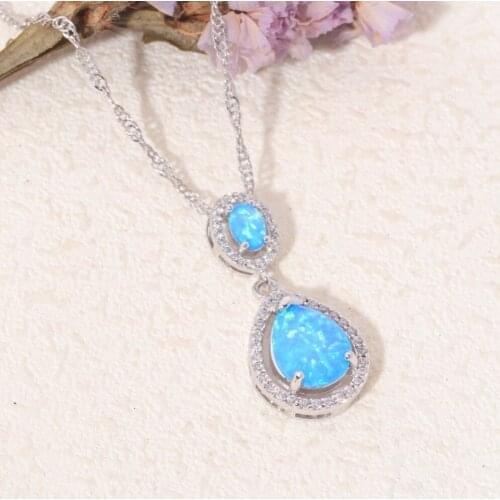 Water Drop Fashion Exquisite Necklace Charm Womens First Choice Essential