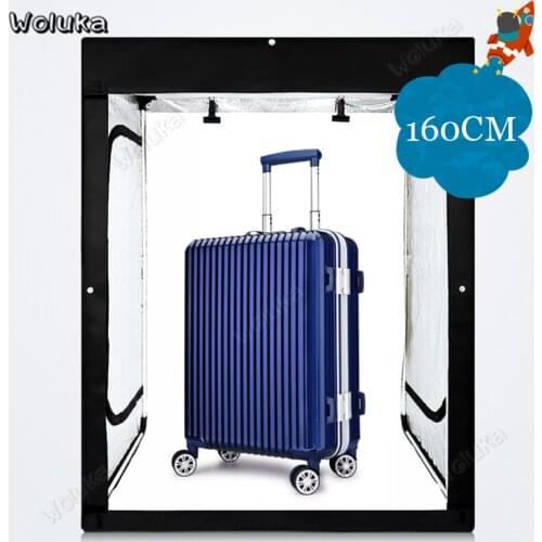 160cm Studio Lighting Set clothing portrait ID simple product photo flexo light box static table background equipment CD50 T10