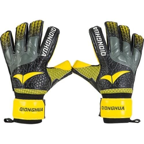 Adult and Children Soccer Goalkeeper Gloves With Finger Protection Guard Thicken Latex Football Goalie Gloves Goal keeper Gloves
