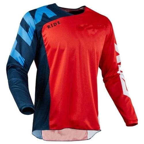 Moto Bicycle Jersey Long Sleeve Cycling Enduro Mtb Shirt Downhill T-shirt Motocross Mountain Bike Clothing Ride Fox Mtb Camiseta