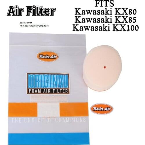 High-end sponge Air Filter/Filter Element Cleaner Fits For Kawasaki KX80 KX85 2001-2000,KX100 1995-2000 Motorcycle Carb Cleaner