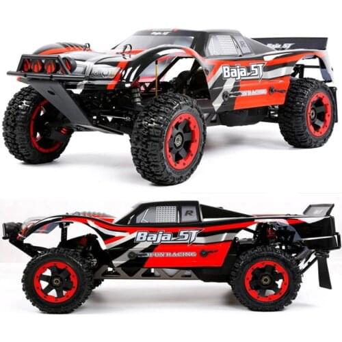 1/5 Scale Rofan Rovan BAJA 5B 5T 32CC 2T Gasoline Engine with Symmetrical Steering 2WD RC Truck