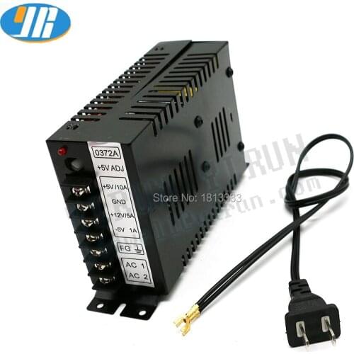 10pcs +5V +12V Arcade Switch Power Supply 110V to 220VAC Arcade Power Box Wit Cable for Jamma Game Board Arcade accessories