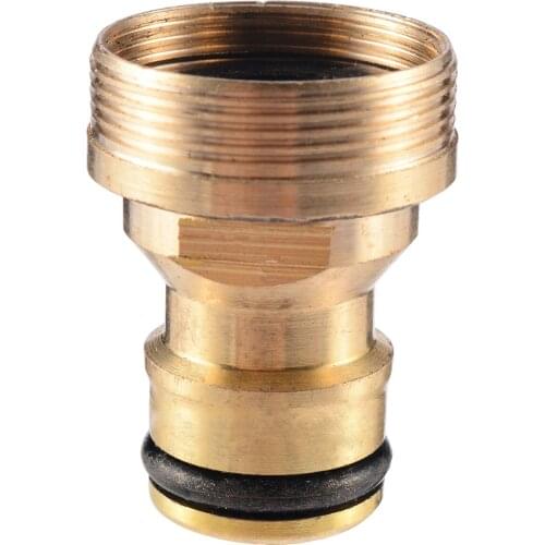 3/4" Threaded Brass Male Quick Connector Adaptor Tap Adaptor Garden Water Hose Pipe Tap Spray Nozzle Watering Irrigation Tools