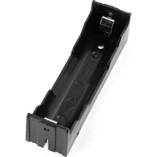 3 Pcs Open Frame 3.7V 18650 Battery Holder Cell Box Batteries Case Black
