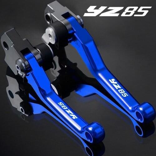 FOR YAMAHA YZ85 2015 2016 2017 2018 2019 CNC Aluminum Motorcycle Dirt Pit Bike Motocross Pivot Brake Clutch Levers YZ 85