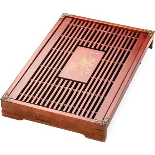 Large Wood Serving tea Water Drinks Kungfu tea Tray Wooden Tea Tray Serving Tray