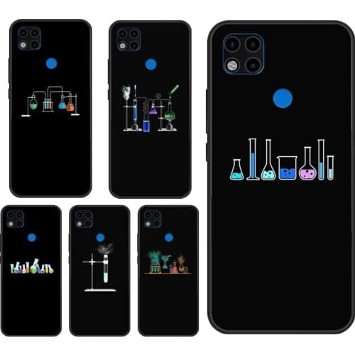 Science Chemistry Case For Xiaomi Redmi Note 7 8 9 10 Pro Note 9S 8T Cover Fundas For Redmi 9T 9A 8A K40 9C