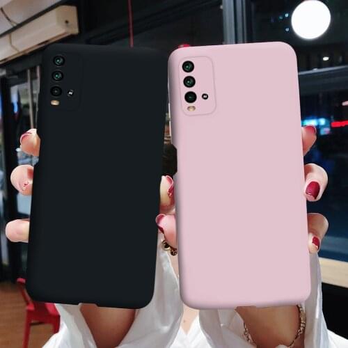 For Xiaomi Redmi 9T Case on Redmi 9T Case Cover Silicone Soft Rubber Protector Back Cover For Xiaomi Redmi 9T Redmi9T 9 T Cases