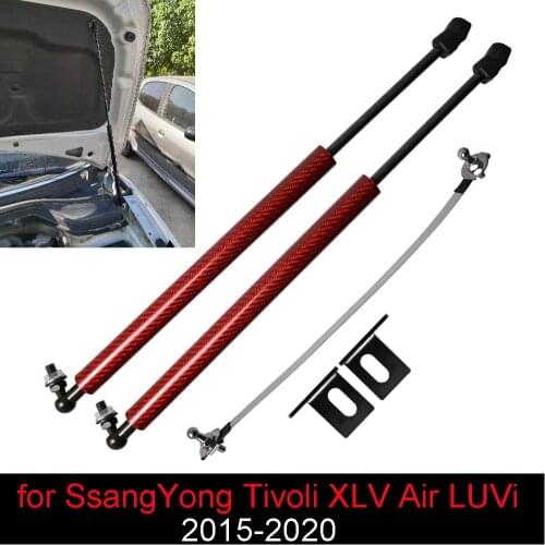 Damper for SsangYong Tivoli XLV Air LUVi 2015-2020 Front Bonnet Hood Modify Gas Struts Lift Support Shock Accessories Absorber