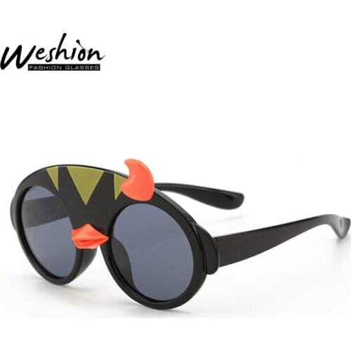 Kids Sunglasses Polarized Boy Girl Cartoon Cute Duck Sun Glasses Children TAC Eyeglasses Silicone Bendable Safe Frame Shades