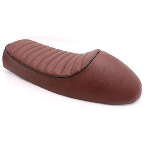 Brown Hump Cafe Racer Clubman Vintage Seat CB CL XJ XS Retro Motorcycle Custom
