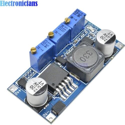 LM2596 Step Down Power Supply Module DC-DC 7V-35V To 1.25V-30V 3A Adjustable Voltage Regulator Converter LED Driver for Arduino