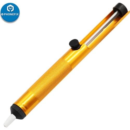 Metal Desoldering Pump Suction Tin Gun Soldering Sucker Pen Vacuum Solder Sucker Removal Tool Soldering Iron Welding Tools
