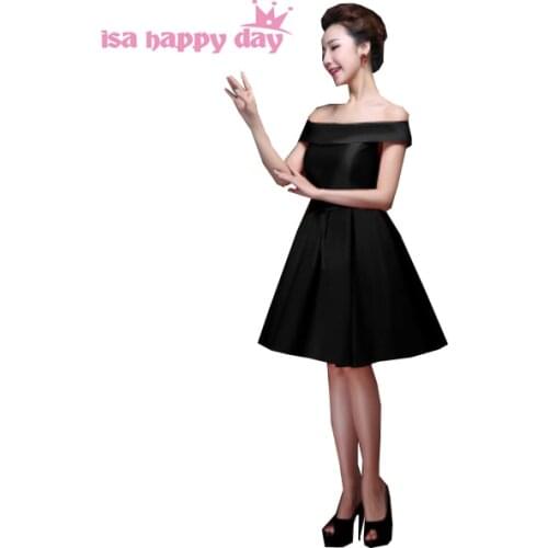 Newest holiday red ivory short sweet 16 elegant black design party dress ball gown graduation dresses under 100 2020 H2904