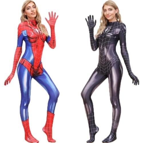 Halloween Newest Black Cat Adult Mary J Cosplay Costume Party Female Zero Two Super Heroes Christmas Gift Women Girls