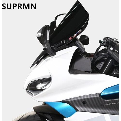 Suitable for Chunfeng 250sr fighter jet heightening windshield CF250SR modified competitive windshield chest guard locomotive