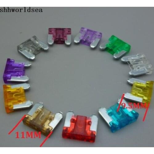 Worldgolden 14 x APS micro mini Fuse Car Boat Truck Blade 5A 7.5A 10A 15A 20A 25A 30A