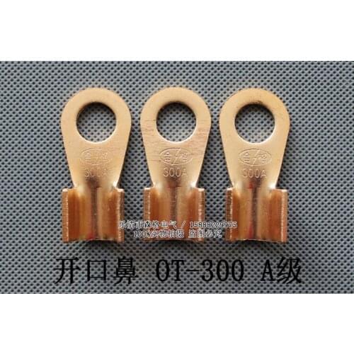 1piece OT-300A Copper passing through terminal Electric power fittings equipment contact A type