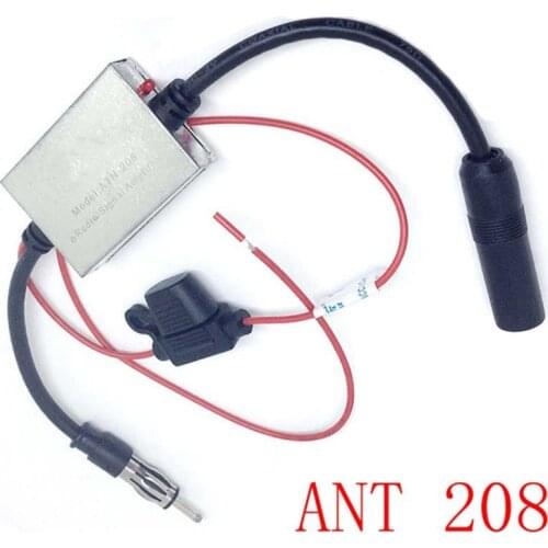 Antenna Signal Amplifier For Vehicle General Frequency Modulation Radio Anti - Interference ANT-208