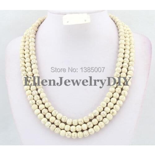 White African Beaded Necklace Bridesmaid Necklace Bridal Party Necklace Wedding Gift Statement Necklace W7221