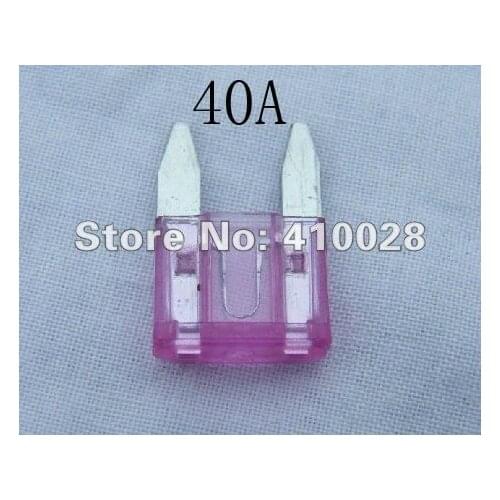 Free shipping 40A auto mini fuse base