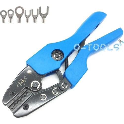 Electrical wire crimp naked connector crimping tool 16-10AWG non-insulated terminal crimping pliers AN-156W crimper