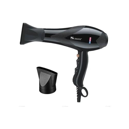 3000W professional hair dryer blow hot air style with two Nozzles hot cold air speed adjust Salon Hair Tool 220-240v Voltage