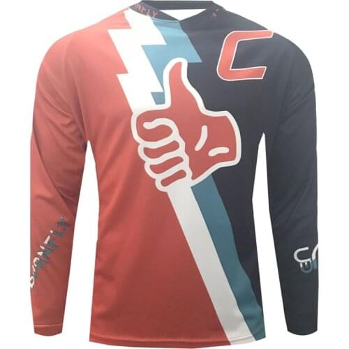 Men Quickdry MTB Road Bike Shirts Long Sleeve Cycling Downhill Jersey Mountain Bicycle Wear Maillot Ciclismo Clothing