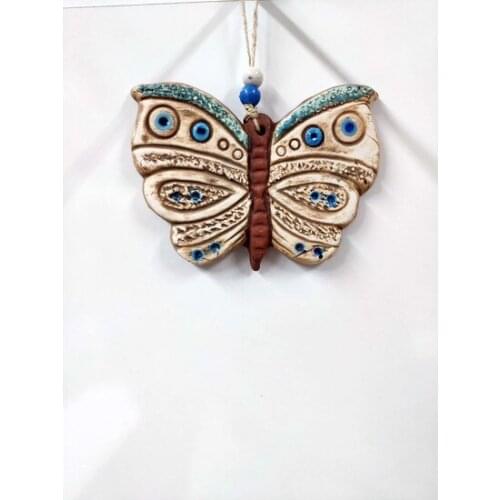 Ired Me Ceramic Mini Butterfly Decorative wall Decoration 13x10 cm wall graphics gráficos de parede настенная графика