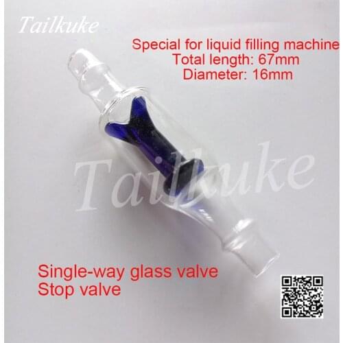 Liquid Filling Machine Glass Valve Check Valve Check Valve Leak Check Valve Choke Valve Anti-backflow Valve Accessories