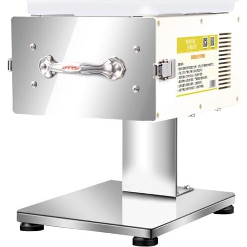 Multifunctional stainless steel automatic small meat grinder, shredder and slicer