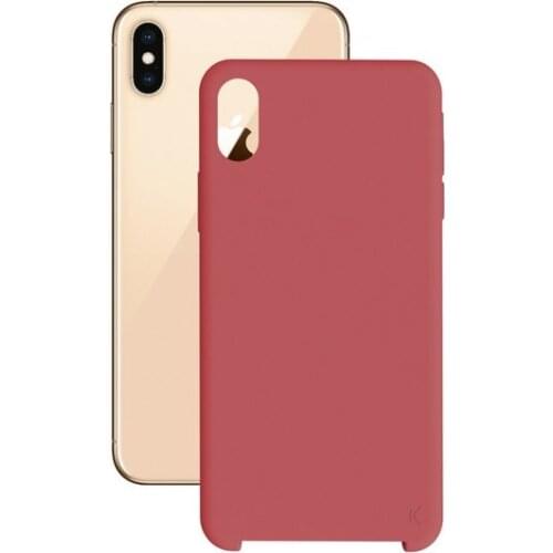 Mobile cover Iphone Xs Max KSIX Soft Red