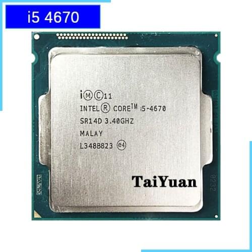 Intel Core i5-4670 i5 4670 3.4 GHz Quad-Core CPU Processor 6M 84W LGA 1150