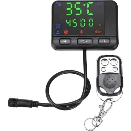 1Set LCD Display Monitor Controller Switch+Remote Control Accessories For Car Track Diesels Air Heater Parking Heater