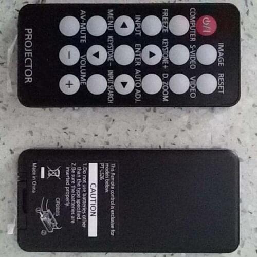 Remote control for Panasonic projector PT-LS25DU PT-LS26E PT-SD2600 controller