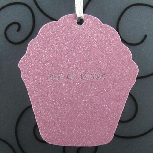 Cupcake Wish Tree Tag Blank Favor Tags Blank Thank You Tags for Confirmation, wedding birthday party Favor Tags