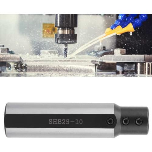 SHB25-10 10MM Carbide Boring Bar Lathe Small Bore Inner Hole Turning Tool Holding High Hardness