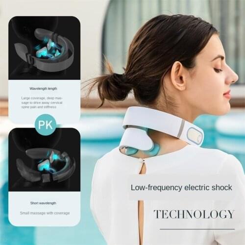 Neck Massager Mini Shoulder and Neck Pulse Neck Protection Smart Neck Massager Meridian Multifunctional Neck Massager
